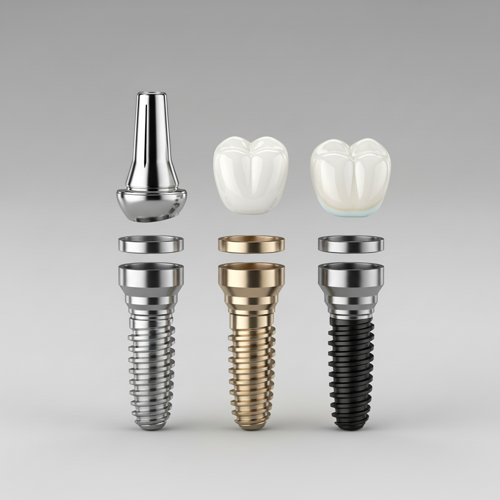 Dental Implants Cost in France involves understanding the key components like screws, abutments, and crowns.