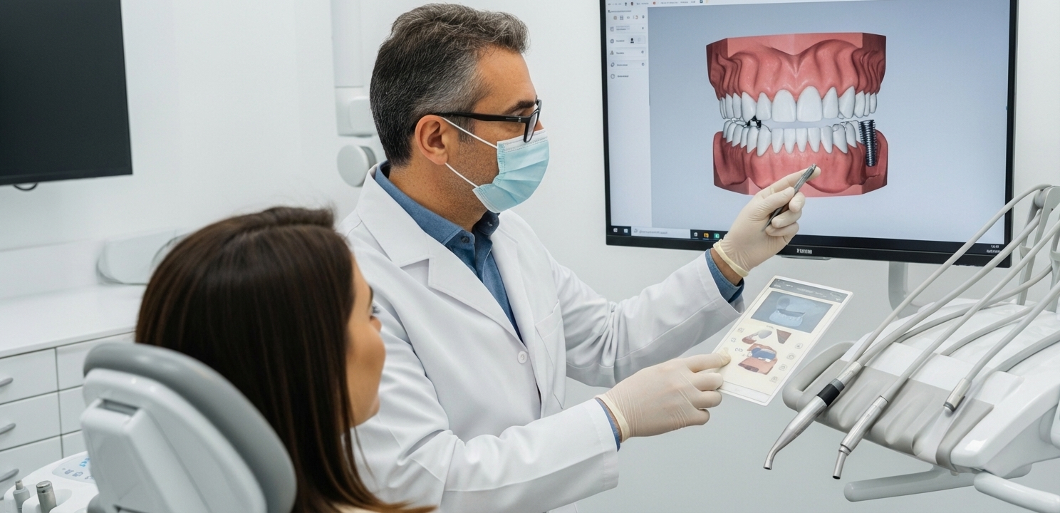 Implants Dentaires Turquie : la consultation et la planification 3D sont des étapes cruciales pour la réussite du traitement.