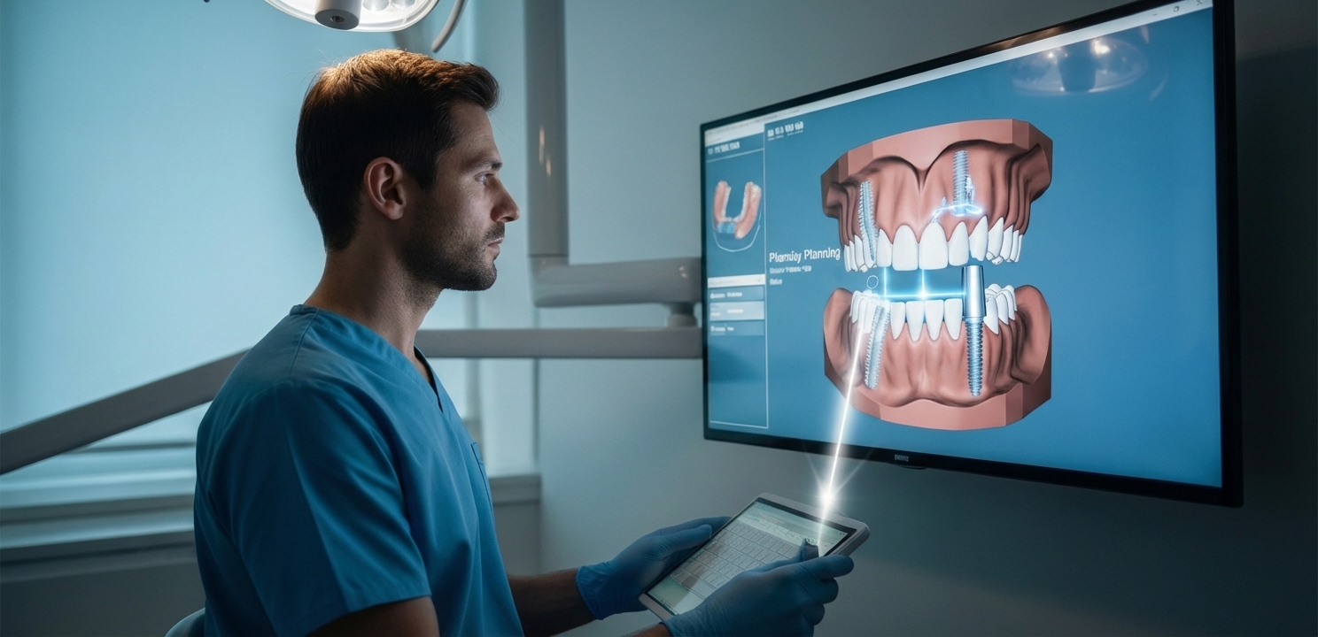 Implants en Turquie : la technologie de pointe assure une planification précise des interventions.