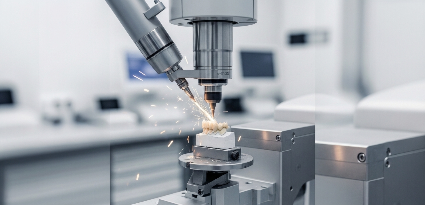 Nouveau Sourire en 3 Jours en Turquie grâce à la technologie de fabrication robotisée en laboratoire.