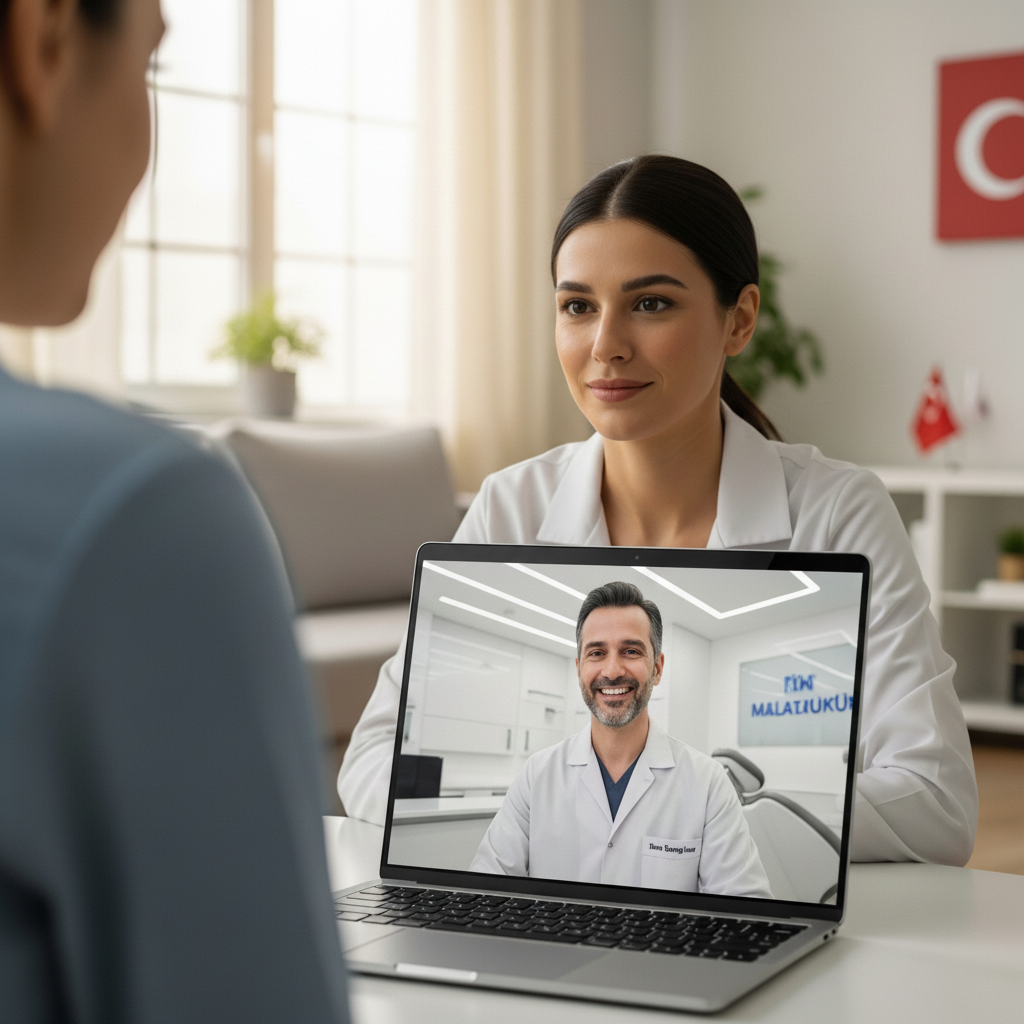 Dentiste en Turquie la consultation initiale à distance est la première étape pour planifier votre traitement