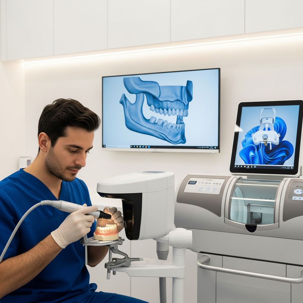 Cliniques Dentaires en Turquie utilisent une technologie de pointe comme les scanners 3D et CAD/CAM