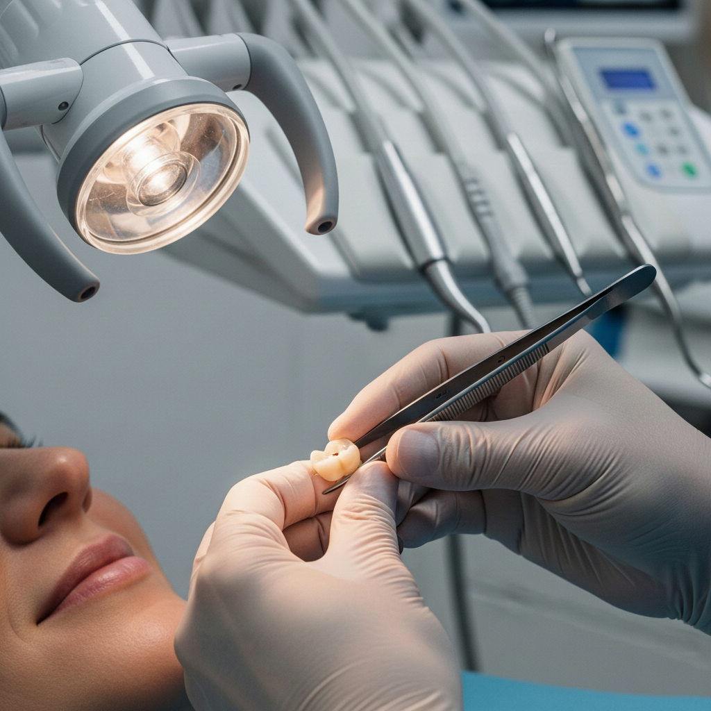 Root Canal Cost France: A crucial dental crown ensures complete tooth restoration after root canal treatment.