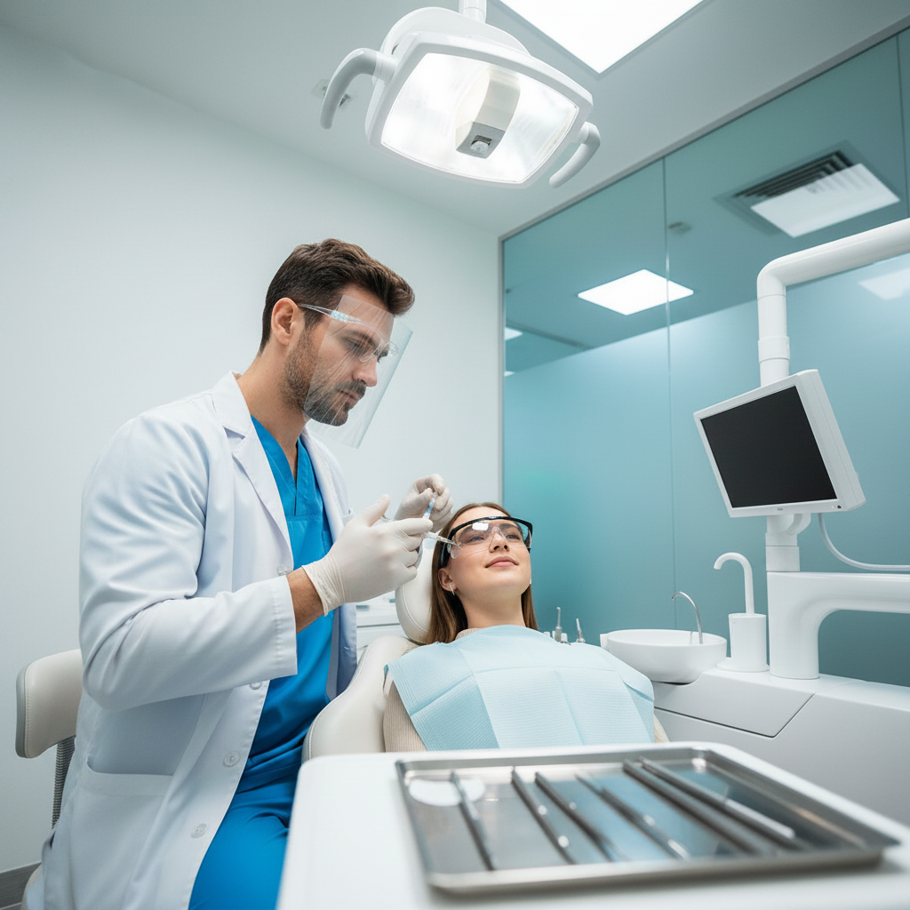 Pain Level of Dental Procedures France is minimized by effective anesthesia administration ensuring patient comfort.
